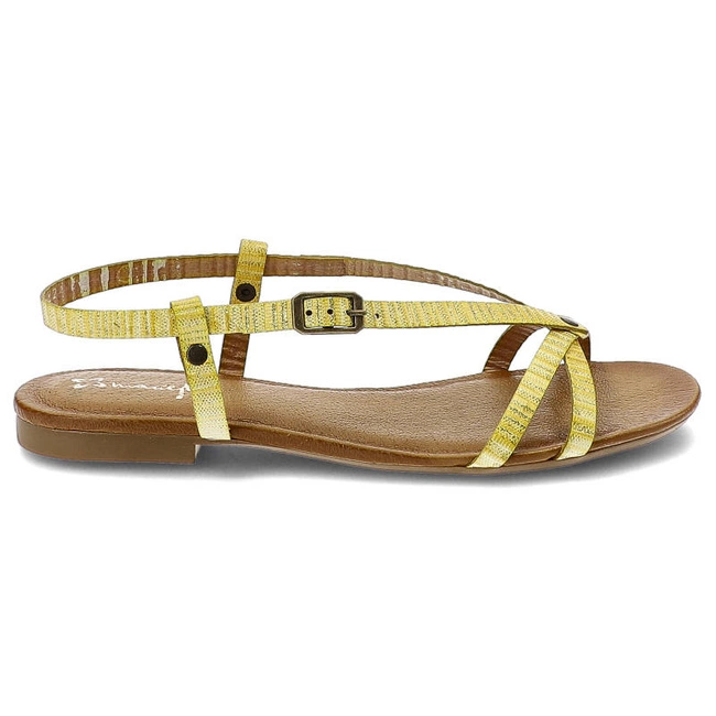 Sandále Maciejka - 05576-07/00-0 Żółty