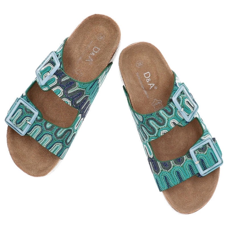 Šľapky S.BARSKI - RB51-006 Green