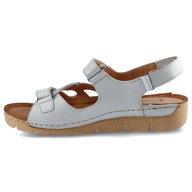 Sandále Pollonus - 5-0694-026 Avorio/Grid