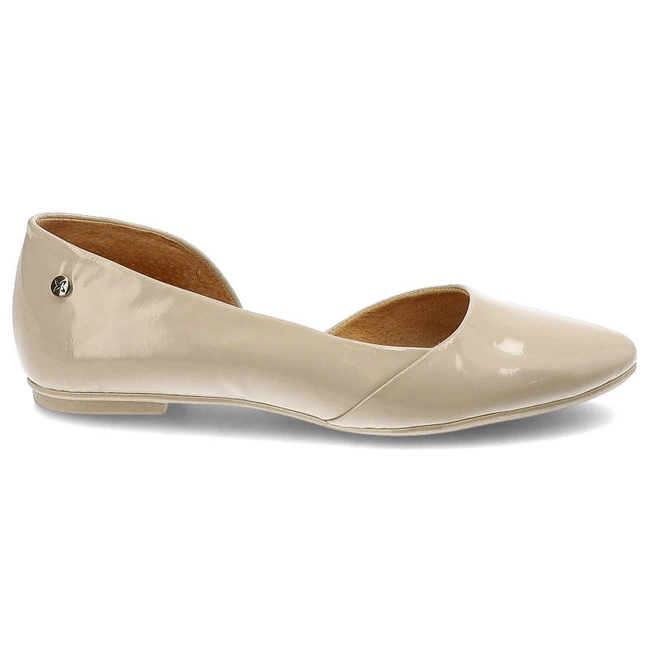 Baleríny Maciejka - 02445-04/00-5 Beż Lak