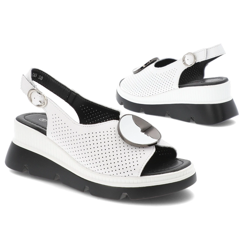 Sandále S.BARSKI - LR51-788 White