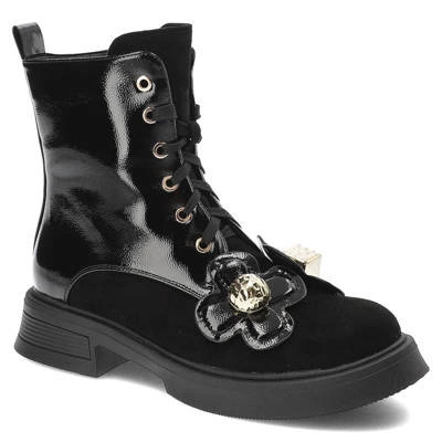 Členkové Topánky S.Barski - MR870-76 Czarne 