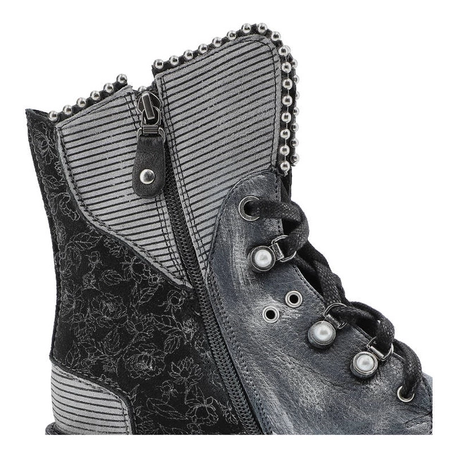 Šnúrovacie Členkové Topánky Maciejka - 3623A-01/00-3 Czarny