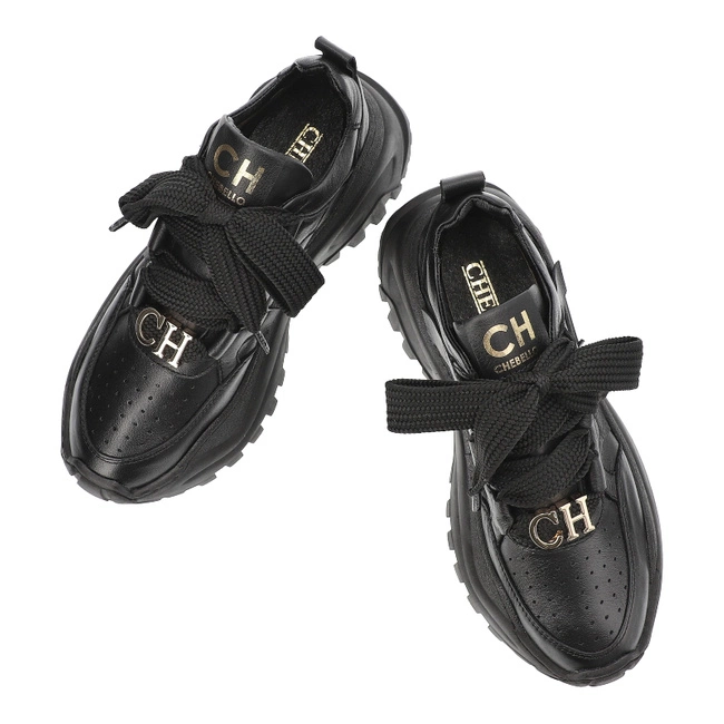 Tenisky Chebello - 4583_-002-PSK-S367 Czarny