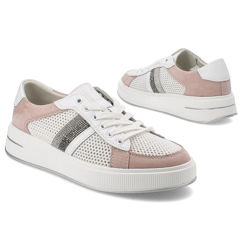 Tenisky S.Barski - LR110 White/Pink