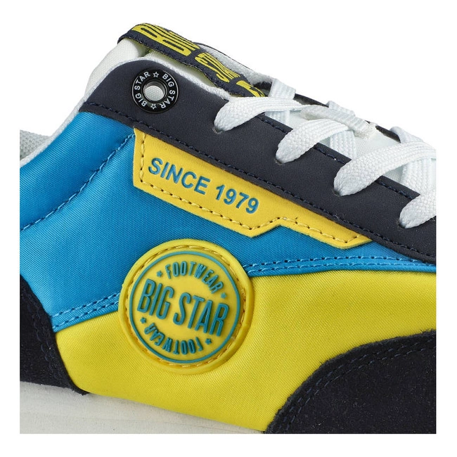 Tenisky Big Star - HH274525 Żółty/Niebieski