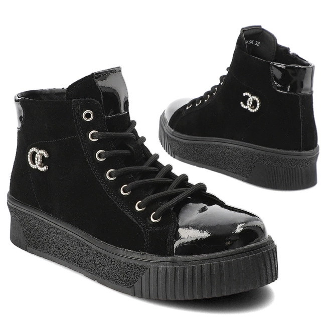 Členkové Topánky Filippo - DBT6483/24 BK Czarny