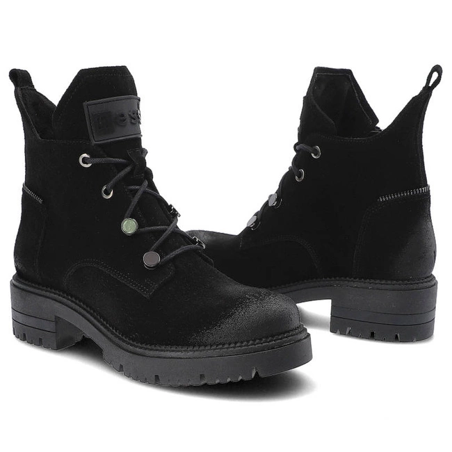 Členkové Topánky Nessi - 20748 Czarny W