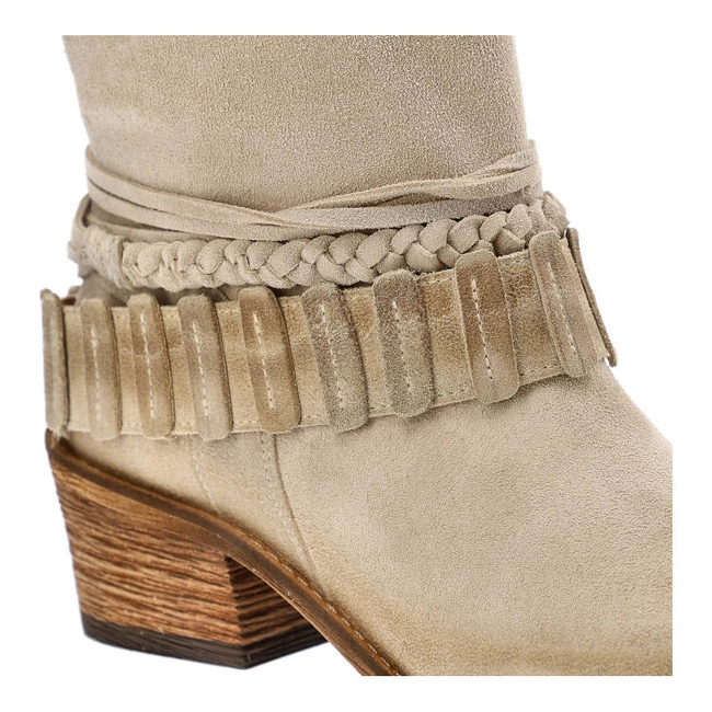 Čižmy Damiss - DS-705 Beż