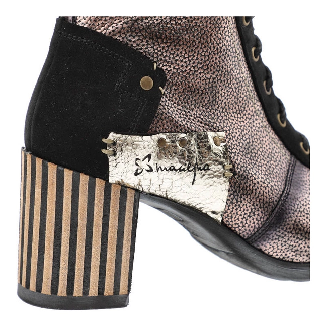Členkové Topánky Maciejka - 06127-01/00-4 Czarny+Złoty