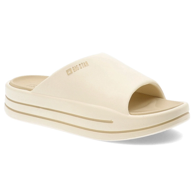 Šľapky BIG STAR - NN274A034 Beż