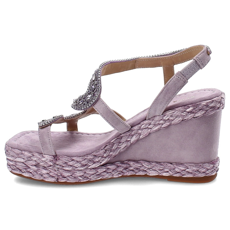 Sandále Alma en Pena - V240989 Suede Lilac