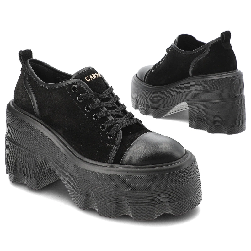 Tenisky Carinii - B9880_-T79-H20-000-G67 Czarny