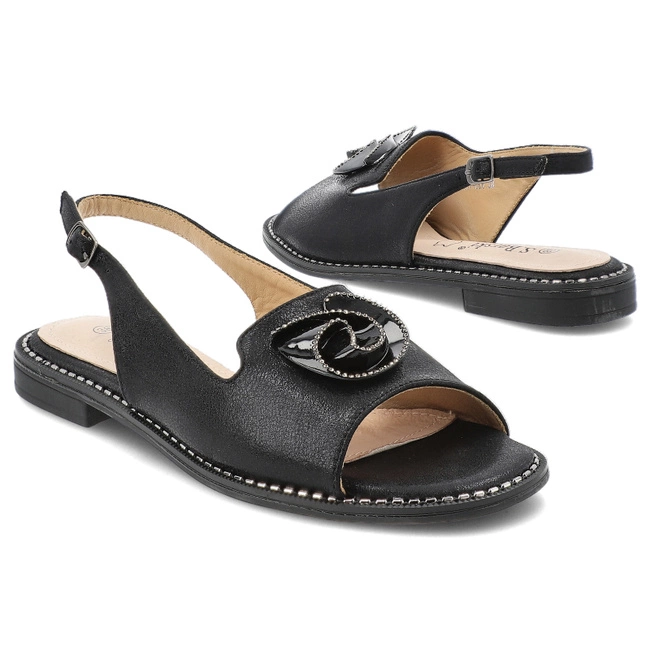 Sandále S.BARSKI - KV51-006 Black