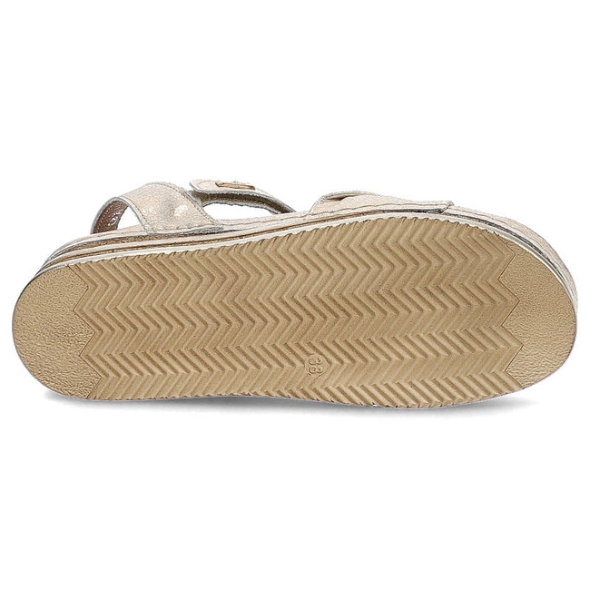 Sandále Lemar - 50096 Przec. Kryształ Złoto