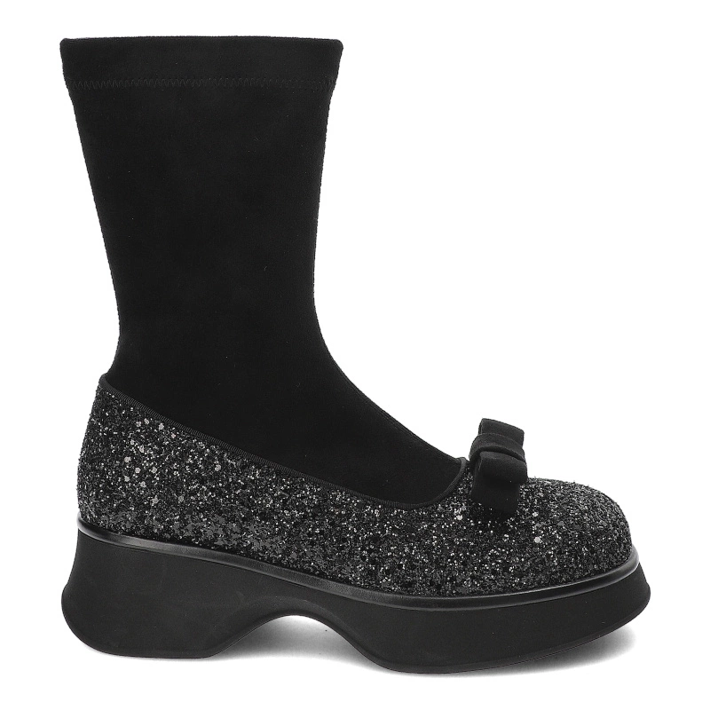 Členkové Topánky Sca'viola - S-288 Black