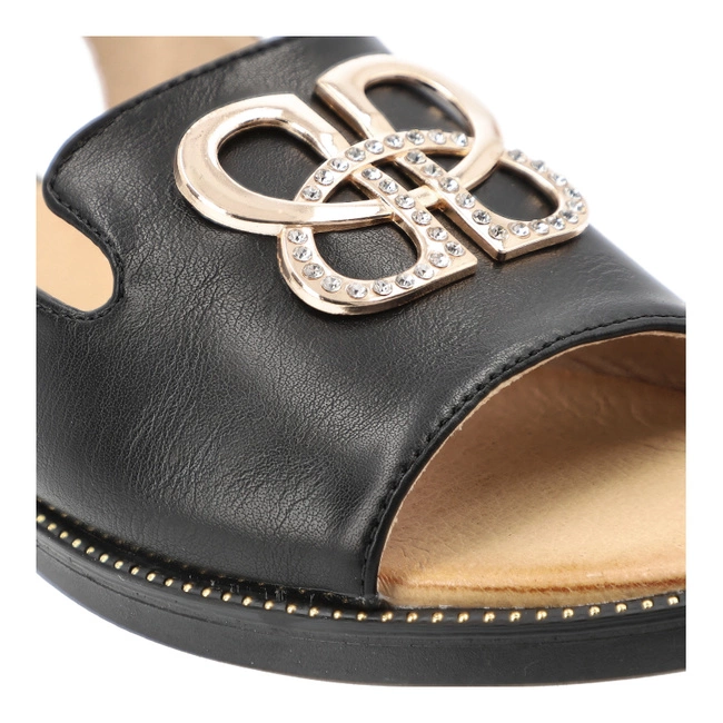 Sandále FILIPPO - DS6918/25 BK Czarny