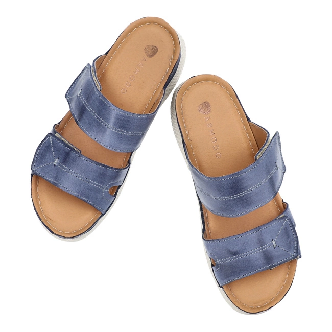 Šľapky Armodo - K984 Niebieski 11