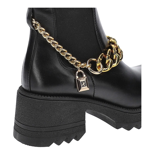 Čižmy Carinii - B7682_-E50-000-000-E59 Czarny