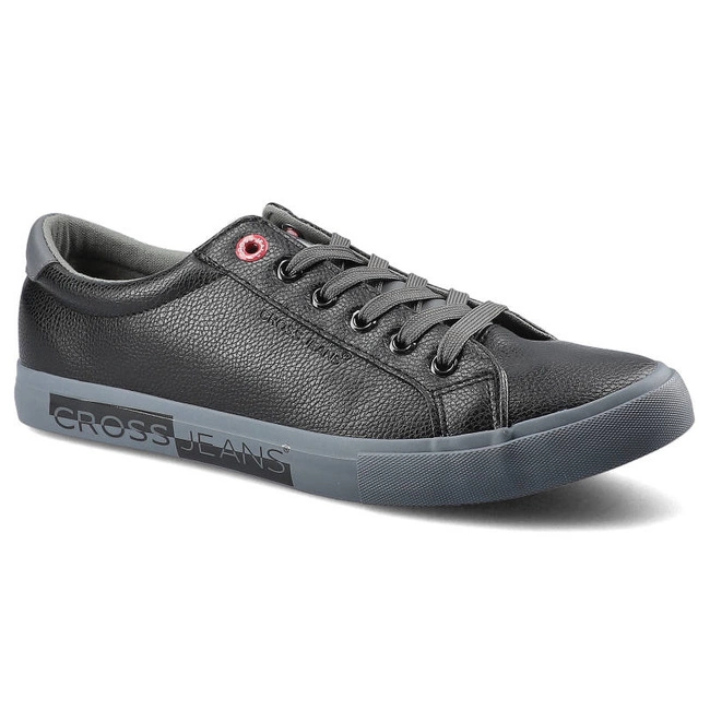 Plátenky Cross Jeans - HH1R4012C Czarny