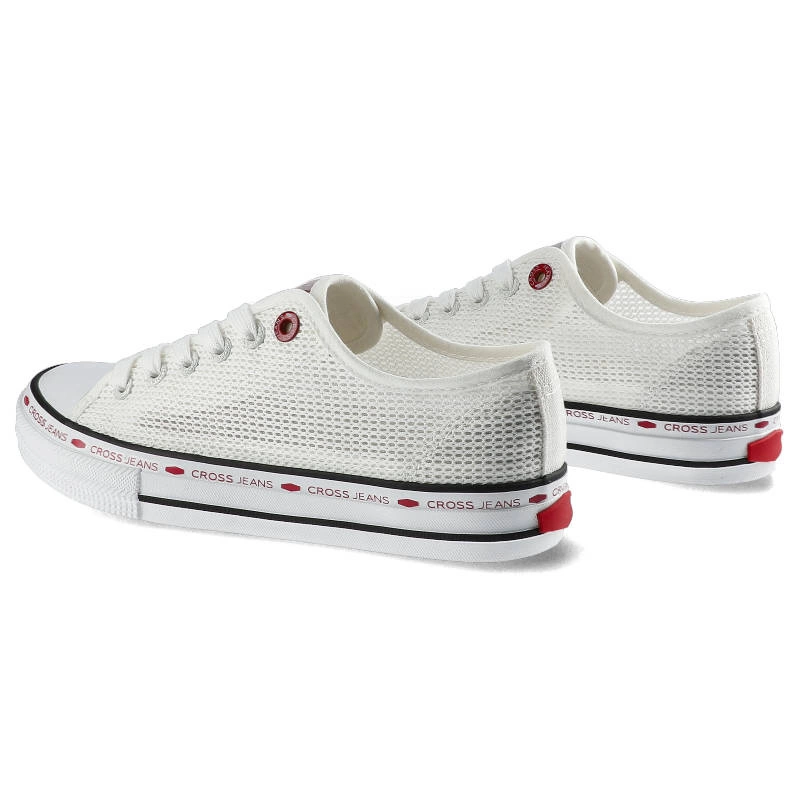 Plátenky Cross Jeans - FF2R4016C Biały