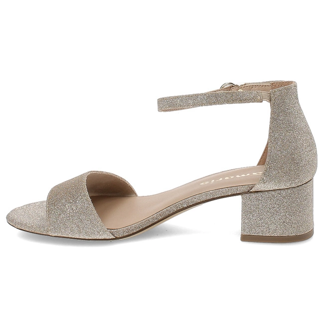 Sandále Tamaris - 1-28295-42 967 Lt.Gold Glam