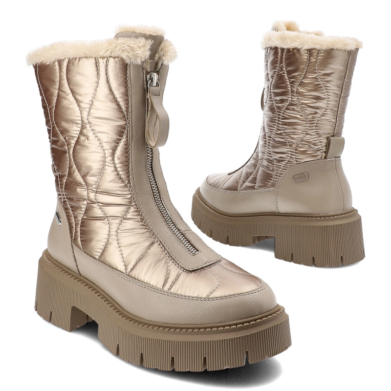 Snehule Marco Tozzi - 2-26449-43 338 Taupe Met.Comb