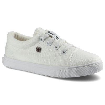 Plátenky Big Star - DD374074 Biały