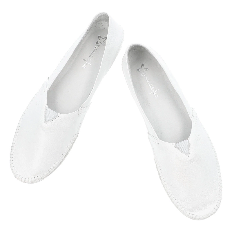 Baleríny MACIEJKA - T1930-21/00-0 Białe Lico