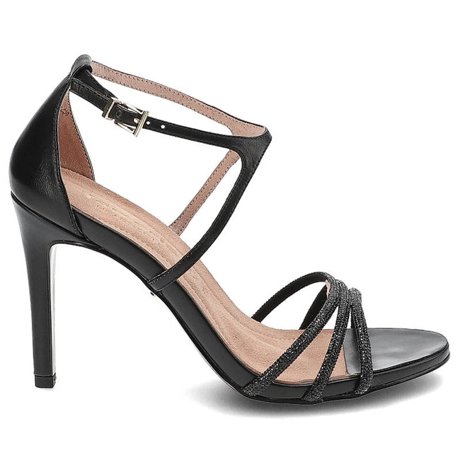 Sandále Tamaris - 1-28320-28 081 Black Crystal