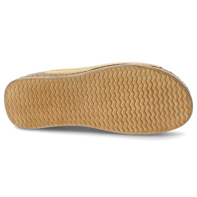 Šľapky WASAK - 0755 Żółty Groszek