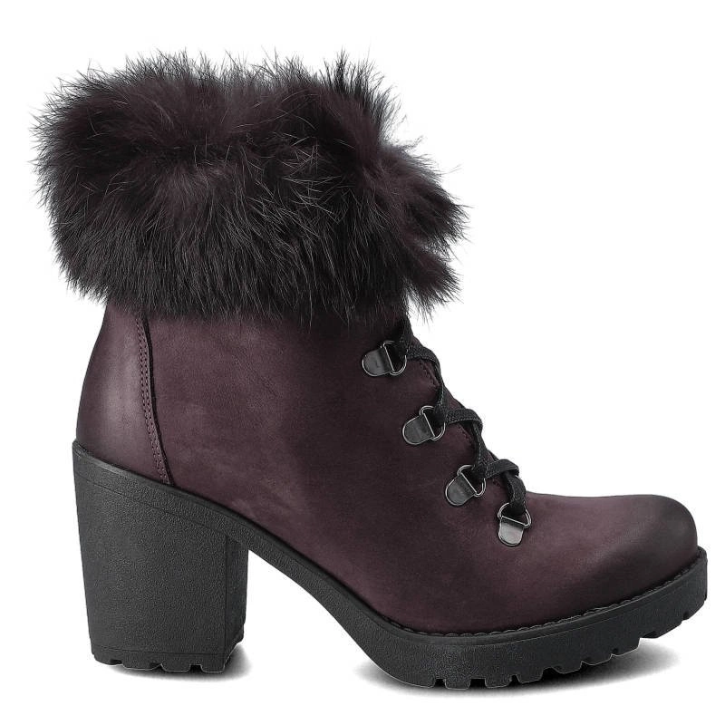 Členkové Topánky Lemar - 60178 S.Burgund/Królik