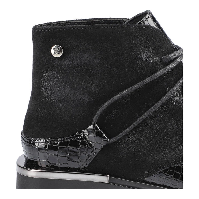 Šnúrovacie Členkové Topánky Maciejka - 04813-01/00-7 Czarny