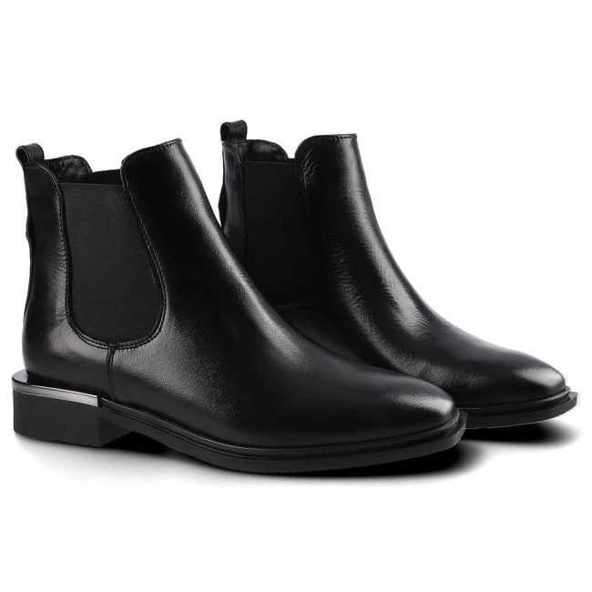 Členkové Topánky Carinii - B5611_-E50-000-000-E15 Czarny