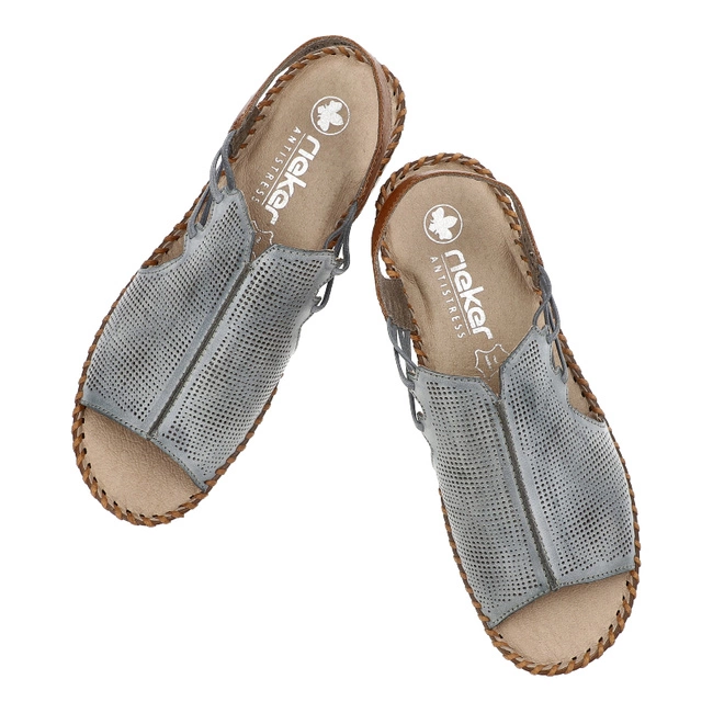 Sandále Rieker - 61359-14 Blue