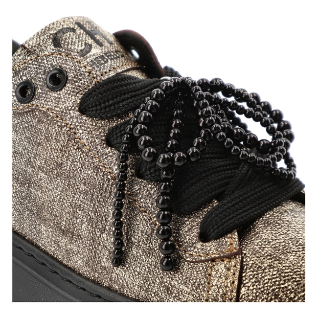 Tenisky CHEBELLO - 4696_-534-002-PSK-S251 Czarno/Złoty