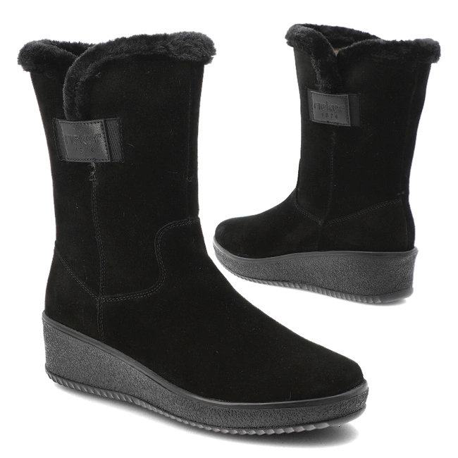 Členkové Topánky RIEKER - Y4456-00 Black