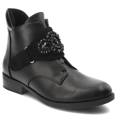 Členkové Topánky S.Barski - HY42-022 Black