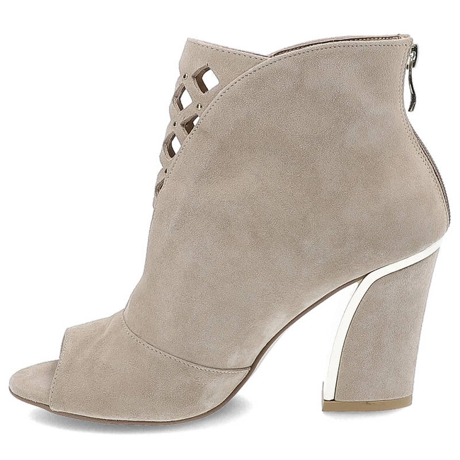 Členkové Topánky Damiss - DS-600/A Cappucino Zamsz