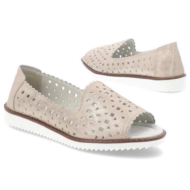 Baleríny S.BARSKI - LR51-922 Beige