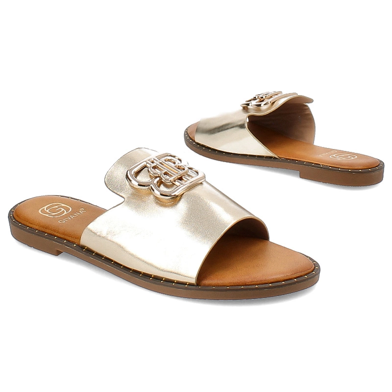 Šľapky Givana - M24 Gold