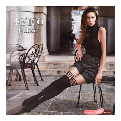 Pančuchy Armodo - AA1054 Black