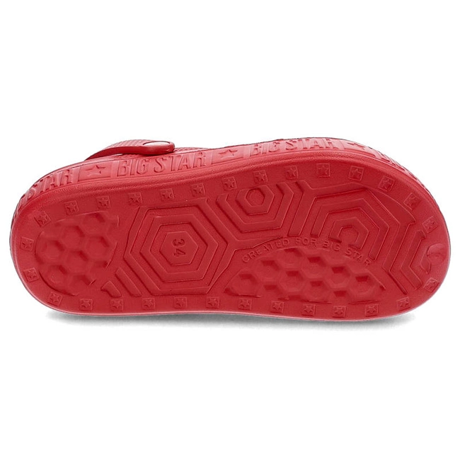 Šľapky Big Star - II375004 Czerwony