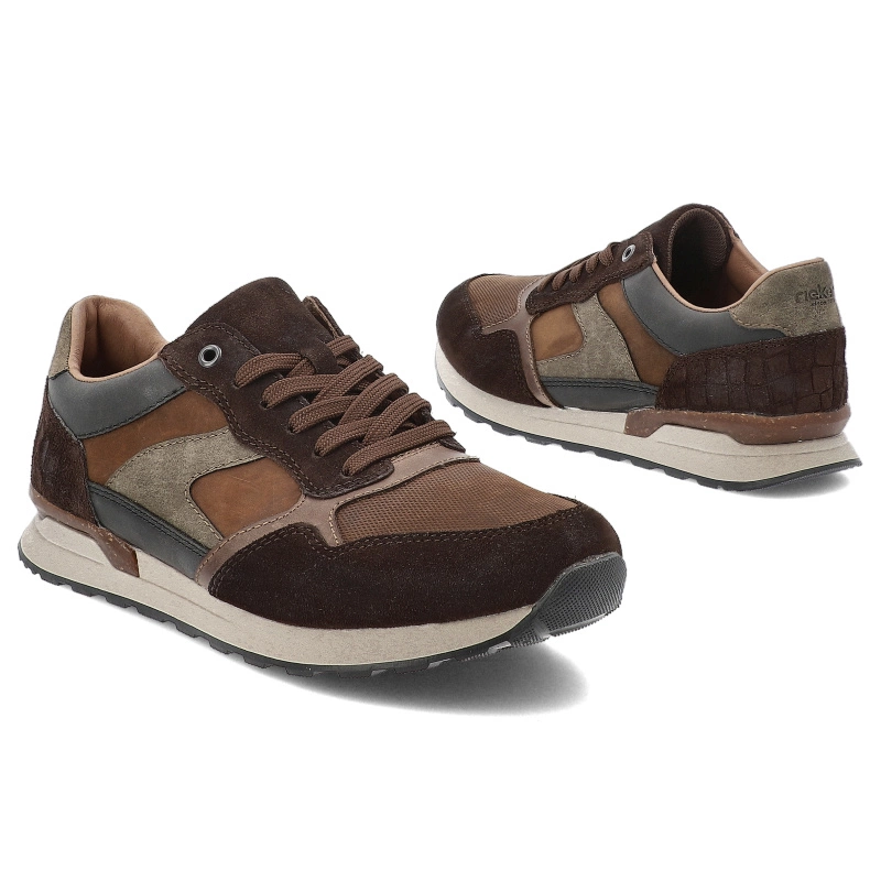 Tenisky RIEKER - U0313-25 Brown