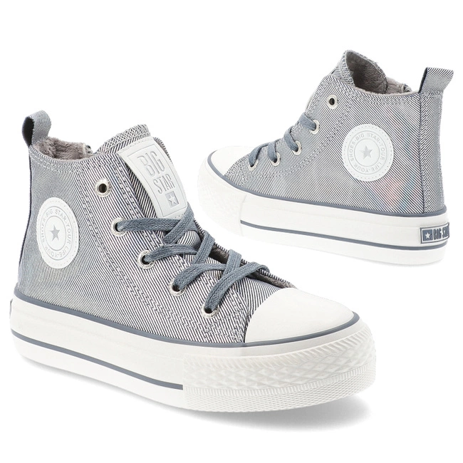 Plátenky BIG STAR - OO374223 Srebrny