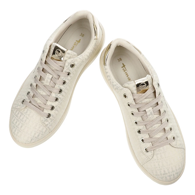 Tenisky TAMARIS - 1-23720-43 498 Ivory Metallic