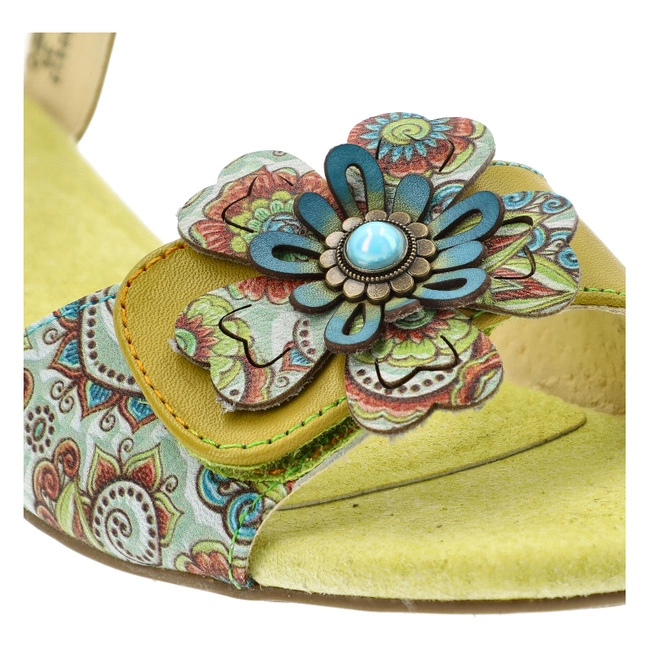 Sandále LAURA VITA - Hucbio 42 SL151237-42 Vert