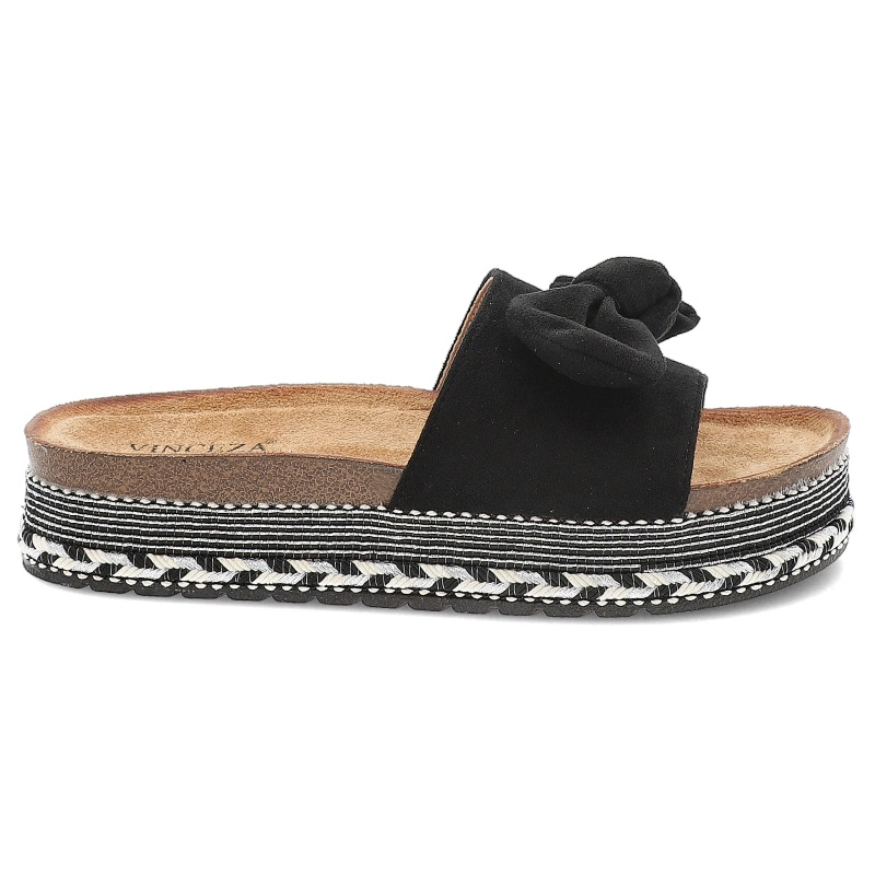 Šľapky VINCEZA - 16495 BK Czarny