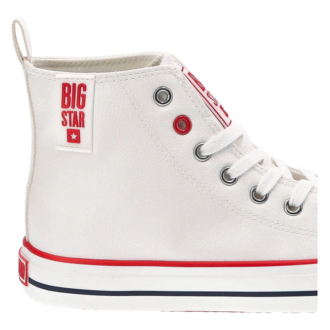 Plátenky Big Star - JJ274132 Biały/Czerwony