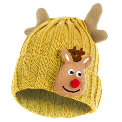 Čiapka Moraj - DCK1000-012 Żółty